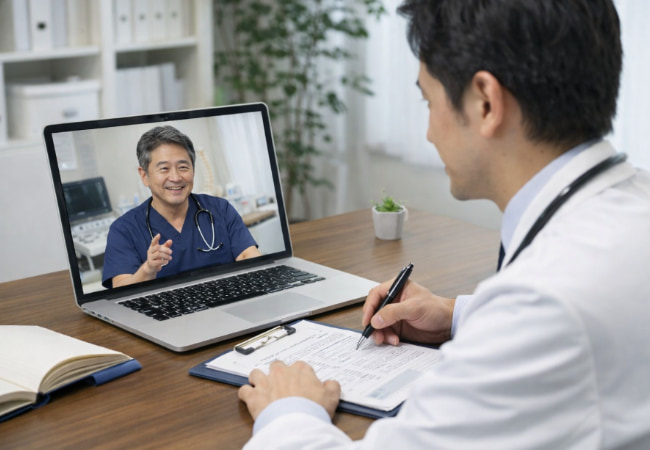 オンラインミーティングの様子